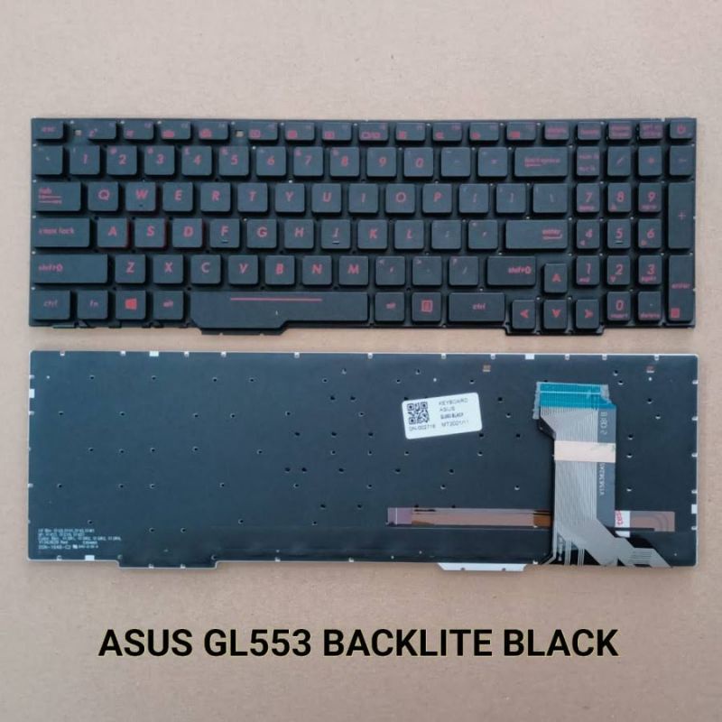 Touche De Clavier ASUS ROG ZX753VD FX753V GL553 – Une Seule Pièce, Vérifiez La Fixation !
