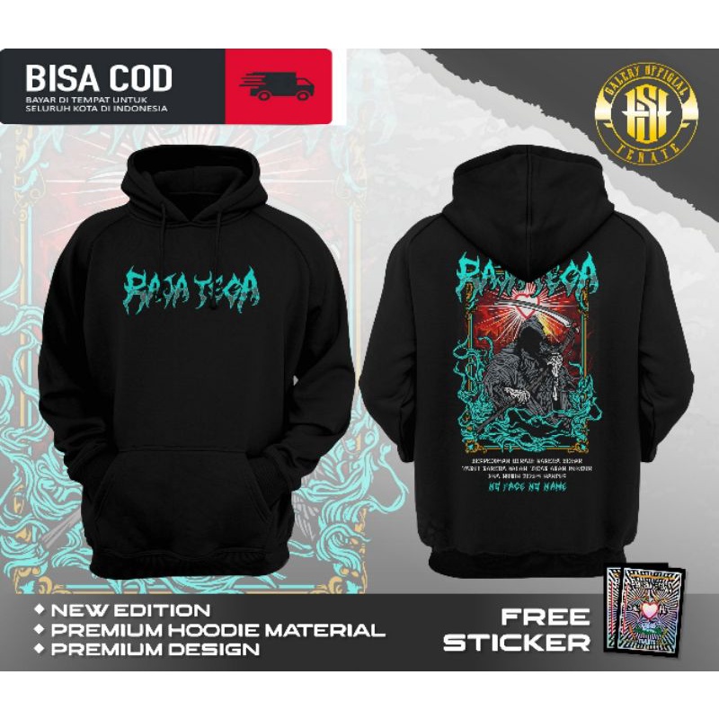 HOODIE RAJA TEGA PSHT // JAKET RAJA TEGA PSHT // HOODIE SABLON PLASTISOL ORIGINAL // HOODIE SABLON D