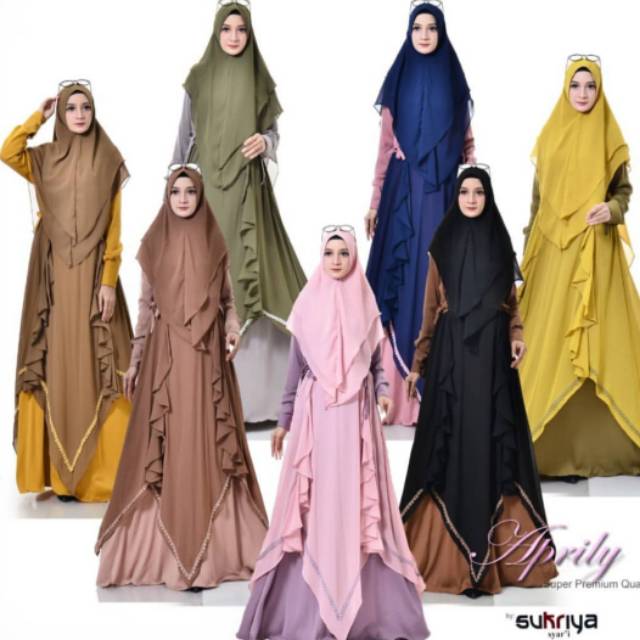 Gamis Aprily by Sukriya Fashion (Original)