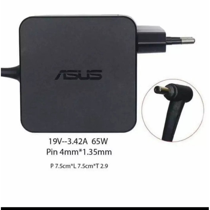 Adaptor Charger laptop Asus ORIGINAL 19V 3.42A 4mm kotak