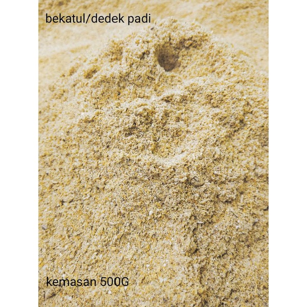 dedek padi halus ( pakan ternak ) kemasan 500G