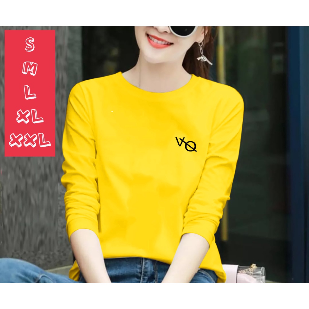 BISA COD ~ BAJU ATASAN VO GIRL (S,M,L,XL,XXL) TERBARU ~ BAJU WANITA LENGAN PANJANG KEREN DAN KEKINIAN