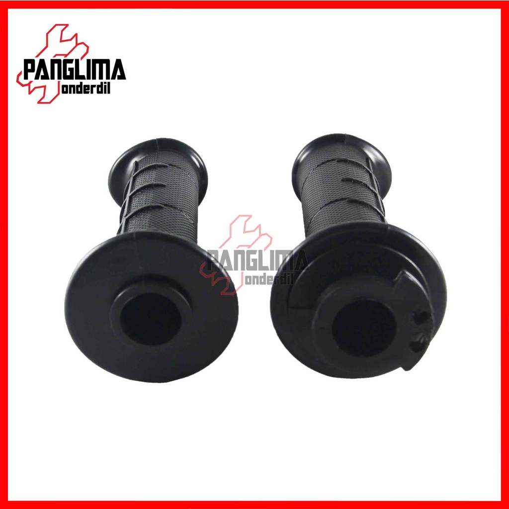 Handgrip Kawasaki KLX 150 Karet-Pipa-Slongsong Handle-Hand Grip-Fat-Vat-Pad-Handfat-Handvat-Handpad-Hanfat Assy-Set