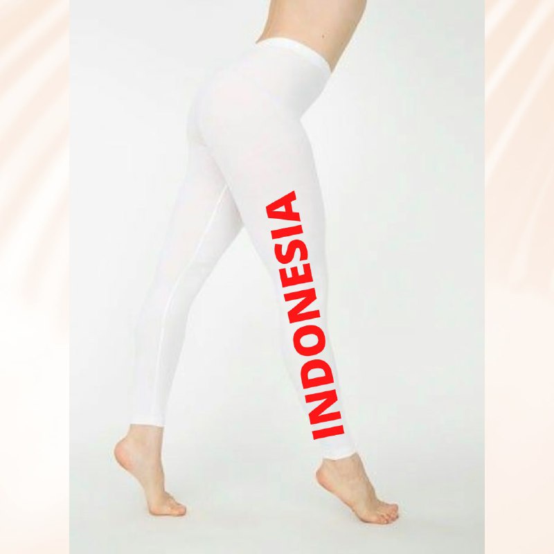 Clothing May - Legging Merah Putih Indonesia Merdeka Legging wanita murah bandung