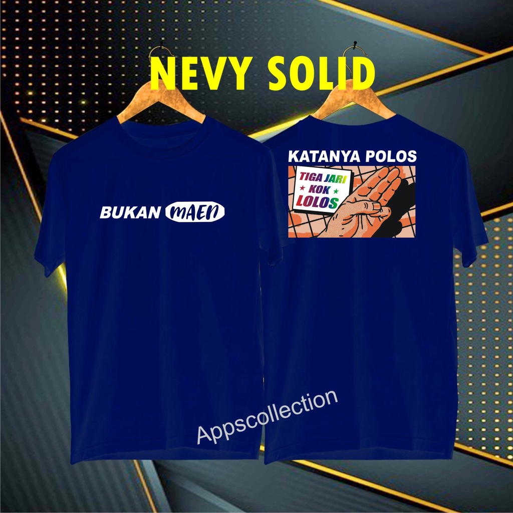 Cod Gratis Ongkir Kaos DTF BUKAN MAEN 3 JARI MASUK/KAOS EKSPRESI distro KAOS BANDUNG MURAH KAOS DISTRO MURAH HIT MURAH NAMPOL GRATIS ONGKIR PROMO MURAH KAOS PAKAIAN PRIA TERLARIS/KAOS HITS/KAOS BANDUNG/KAOS MURAH/KAOS PAKAIAN PRIA PAKAIAN WANIT