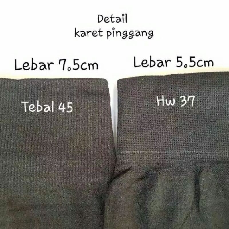 Legging Wanita Import Fleece Tebal 902