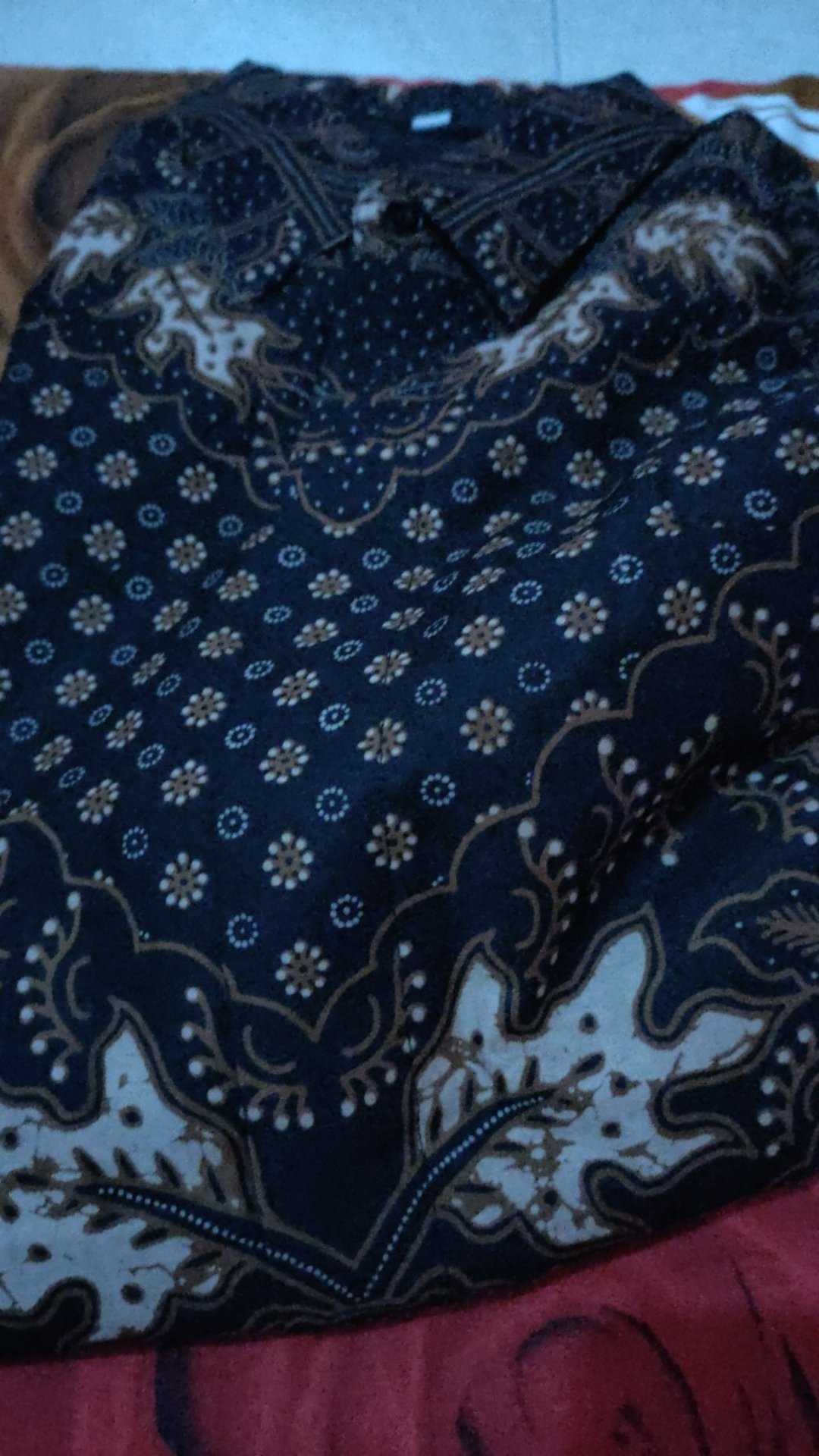 Perwira Kemeja Batik Pria Lengan Panjang Katun Halus Full Furing Batik Kanaya