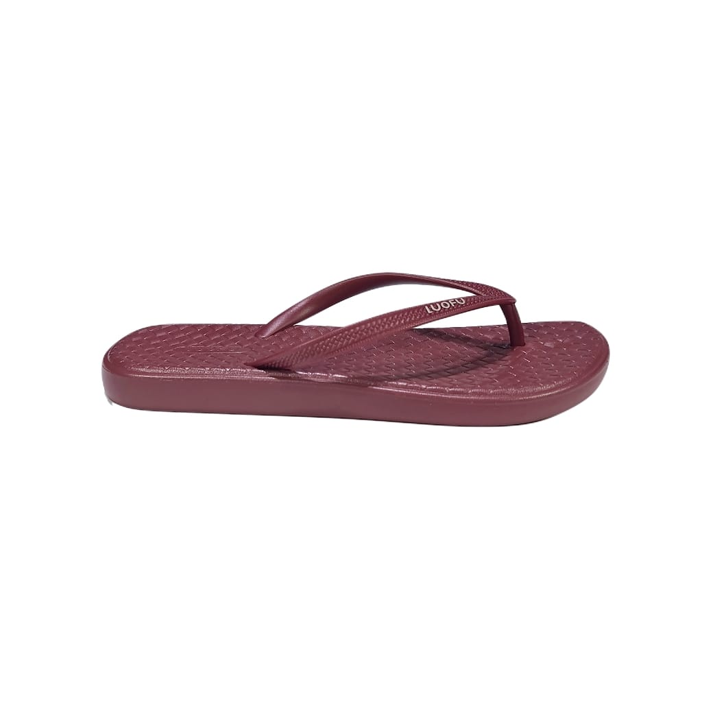 jelly sandal jepit karet luofu import sendal japit wanita F2321JP6C