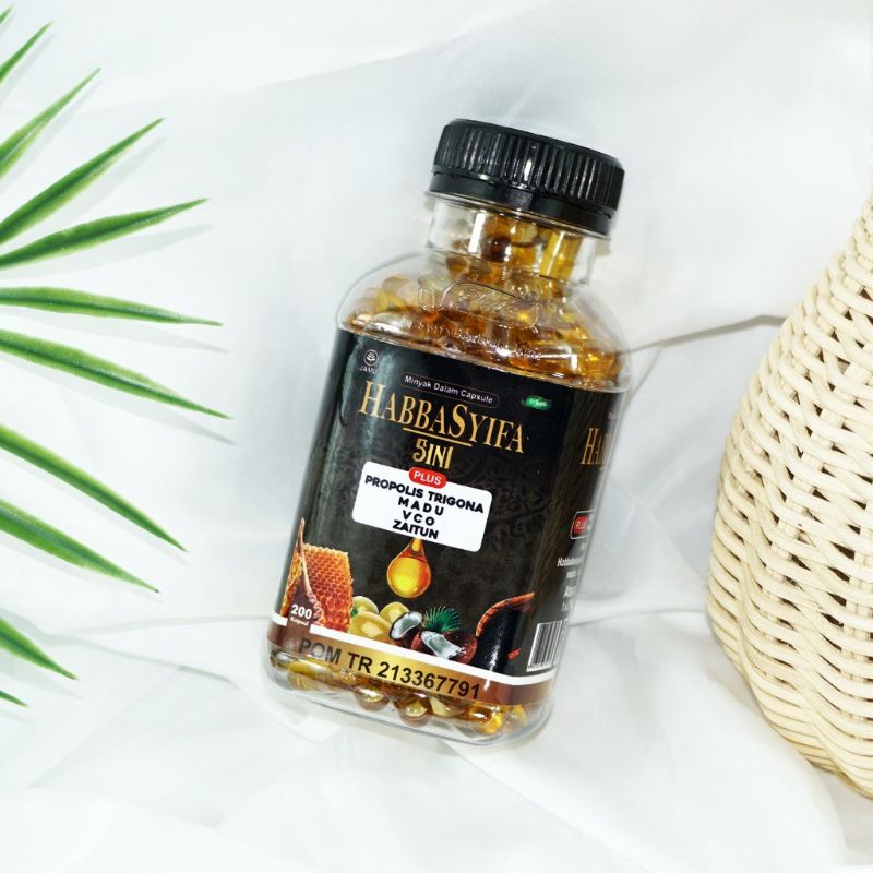 BPOM ASI Booster Habbatussauda oil / Habbasyifa 5in1 isi 200cap