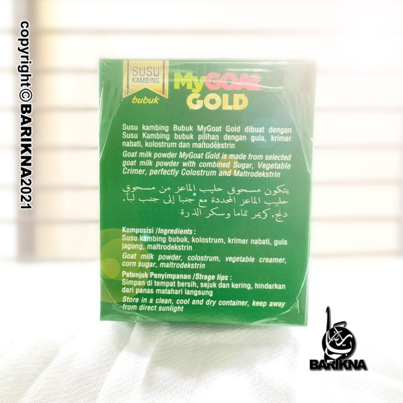 

My Goat Coloustrm /Susu Kambing 200gr