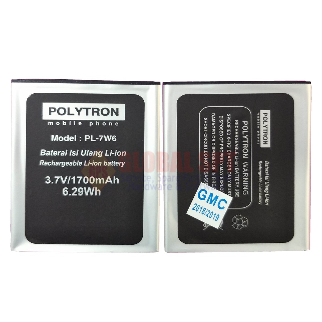 BATERAI POLYTRON PL7W6 / BATERE / BATRE W7500 / PL-7W6