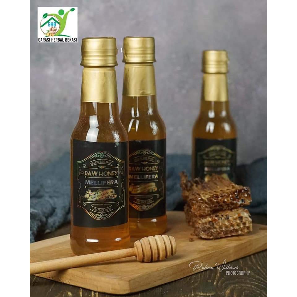 

Raw Honey Mellifera Madu Kapuk Murni 350gr Garasi Herbal Bekasi