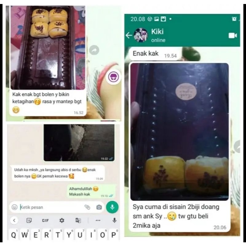 

BOLEN PISANG COKLAT