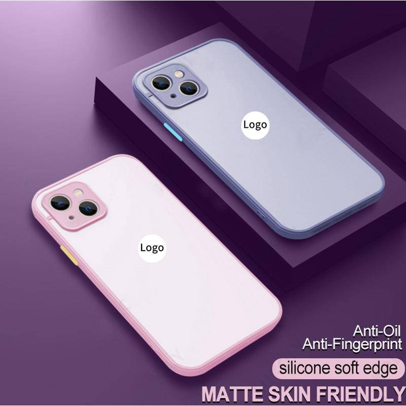 Case Pelindung Belakang Warna Permen Untuk iPhone 14 13 12 11 Pro Max Plus 14