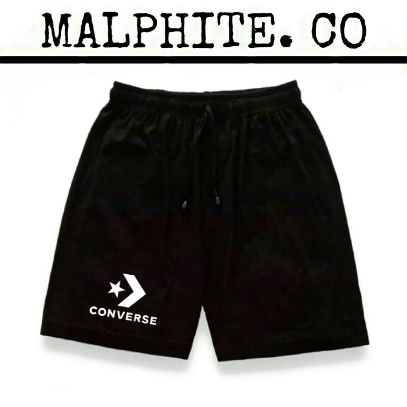Celana Pendek Converse Boxer Motif Logo Gambar Lambang Tulisan All Star One Sport Outdoor Short Pant