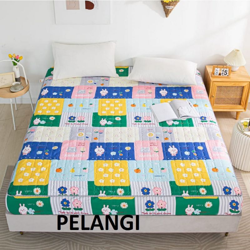 Sprei waterproof 6 Kaki / sprei sultan / sprei ompol/ sprei anak /sprei anti air