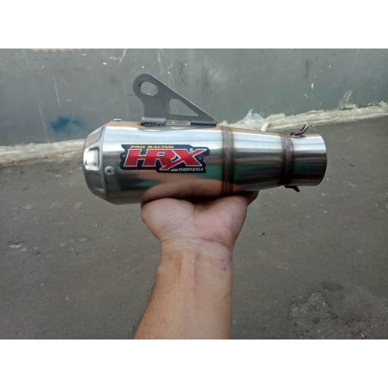 Silincer HRX Exhaust R1 Spesial Race Sarangan Spiral