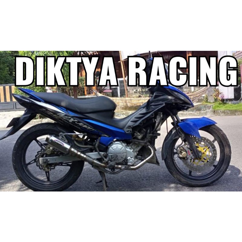 Knalpot Set Original Mafia Jupiter MX New, MX Lama Model Wrx RS Buat Spek 170 - 200 CC Kualitas Bagu