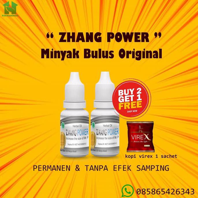 Zhang Power Pembesar Alat Kelamin Jamu Pembesar Mr P Permanen Shopee Indonesia