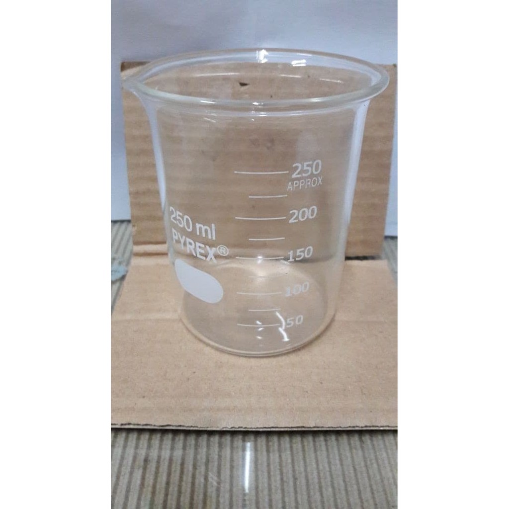 Gelas Beaker Glass 250 Cc Ml Shopee Indonesia