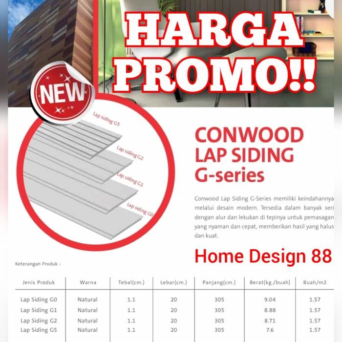 Kayu | Conwood Wall Lap Siding G Series