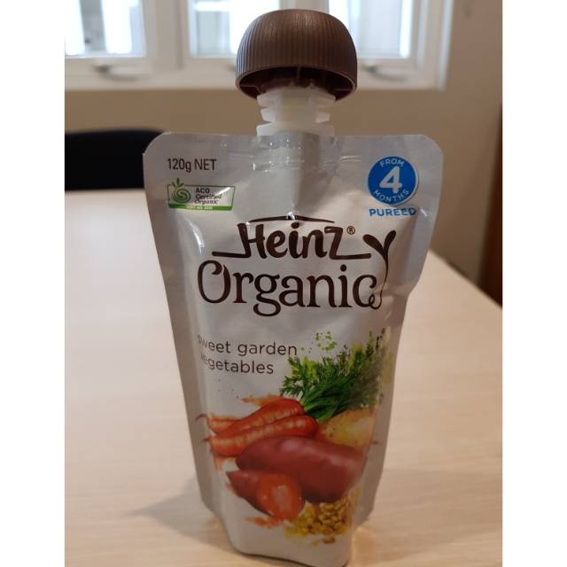 Heinz organic baby food