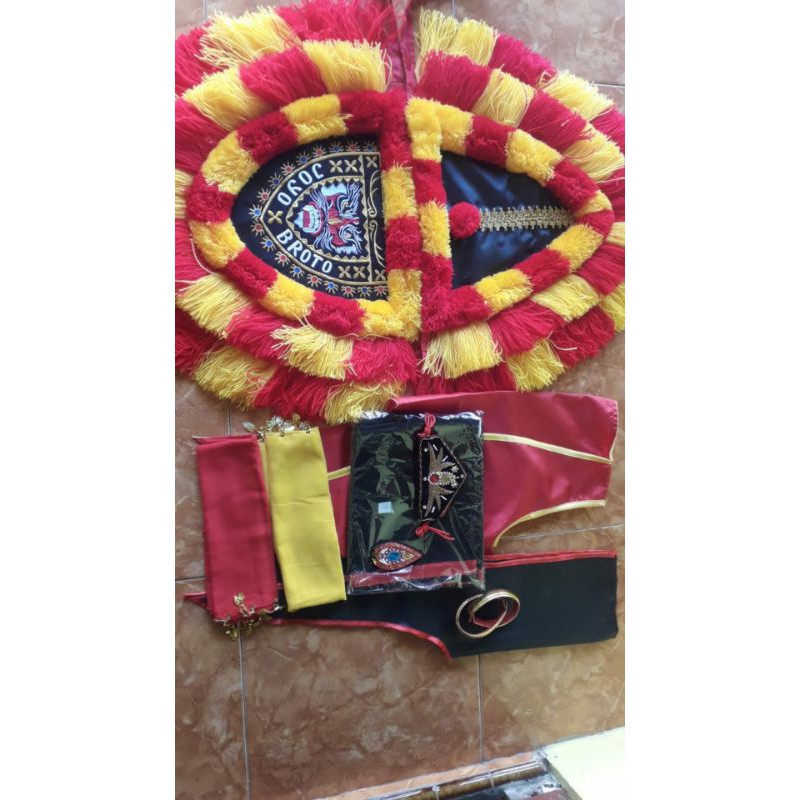 BAJU BUJANG GANONG SATU SET
