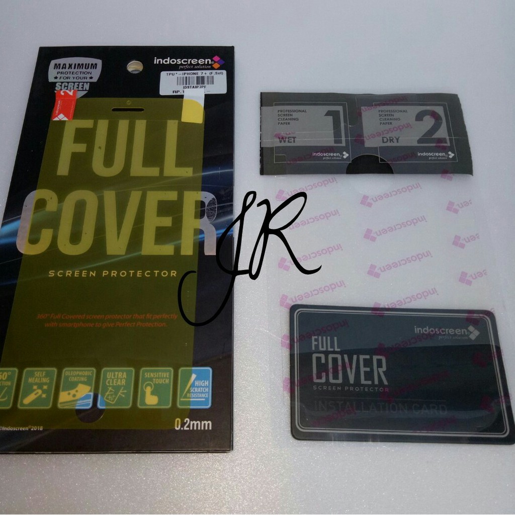 anti gores FULL COVER INDOSCREEN iPHONE 11 PRO max/ XSmax 11/XR 11PRO/XS/X 8/7PLUS 6/6sPLUS 8/7/6/6s