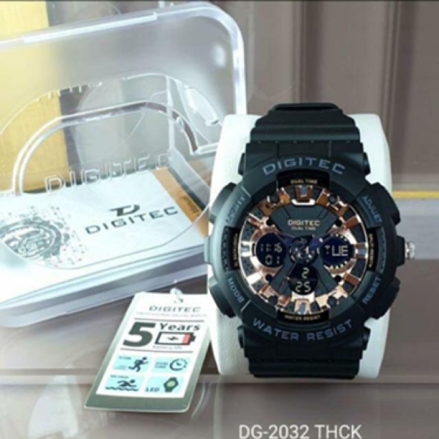 Jam Tangan Pria Digitec Watch DG2032 T / DG 2032 T / DG-2032 T/ DA 2032/ DA2032 Original