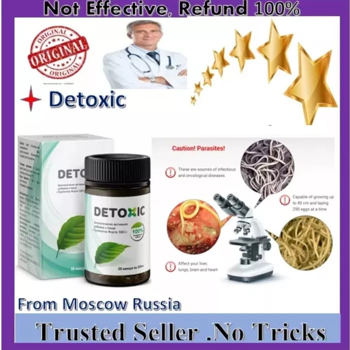 Detoxic biologically ASLI ORIGINAL BERGARANSI