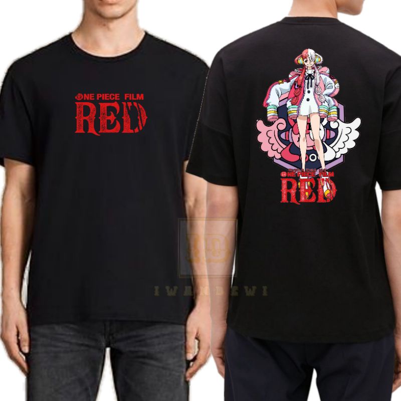kaos one Piece red flim terbaru/baju anime one Piece red film/one piece red film kaos/kaos dewasa la