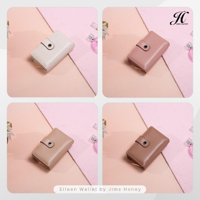 JIMS HONEY EILEEN Wallet Dompet Kartu Lipat Wanita