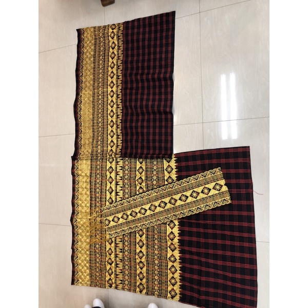 tapis lampung tenun papa mama bordir