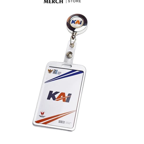 

KERETA API INDONESIA ID CARD HOLDER YOYO LUXURY NAME TAG PREMIUM PT KAI PERSERO OFFICIAL ,,