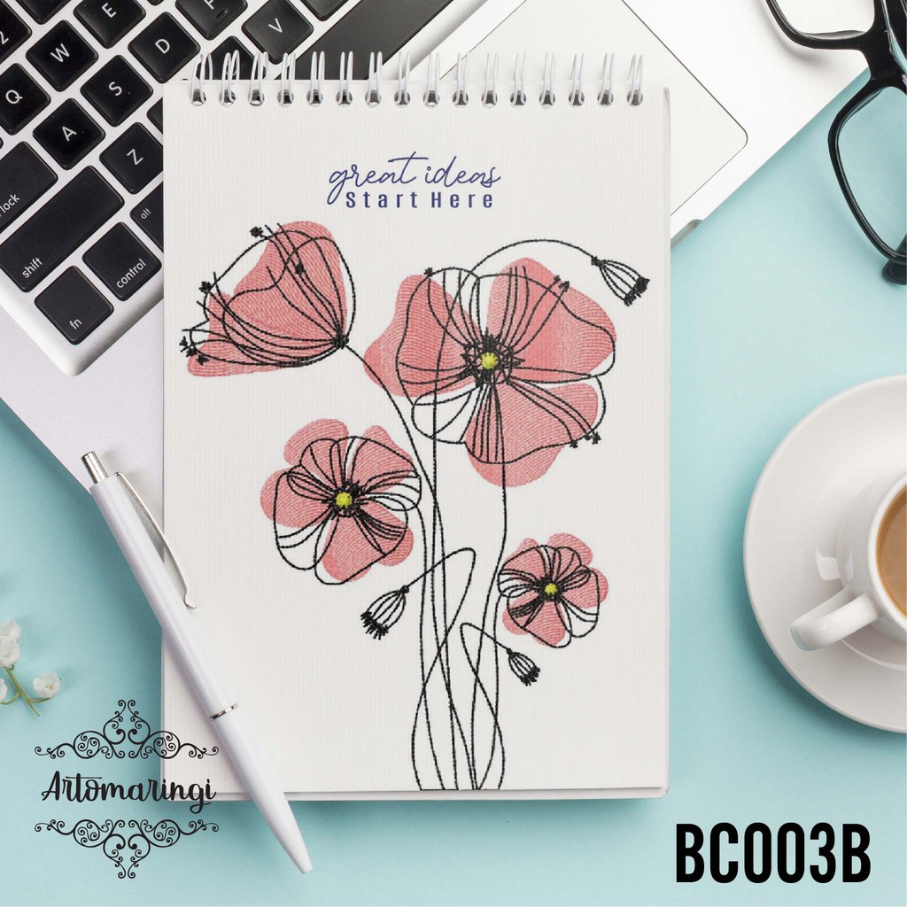 

Artomaringi Buku Catatan Mini Notebook A6 Beli 3pcs Gratis Pulpen BC03A