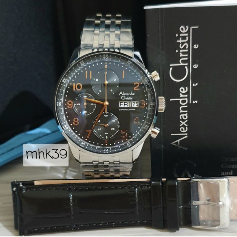 JAM TANGAN PRIA ALEXANDRE CHRISTIE AC6492MC SET