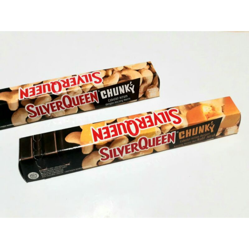 

Silver Queen Chunky Dark Chocolate 95.g