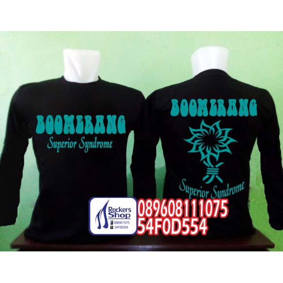 KAOS BOOMERANG SUPERRIOR SYNDROME LENGAN PANJANG