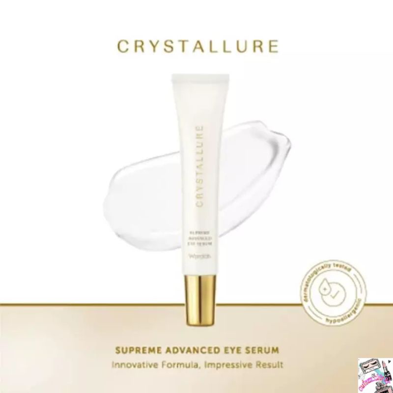 ☃Cutezz_Ching1☃Wardah Crystallure Supreme Advanced Eye Serum 15ml