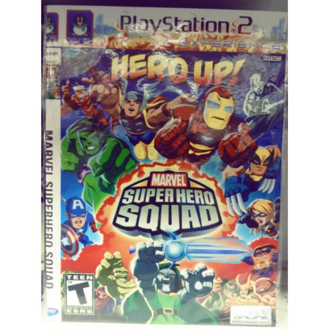 Kaset PS2 Game Marvel - Super hero squad