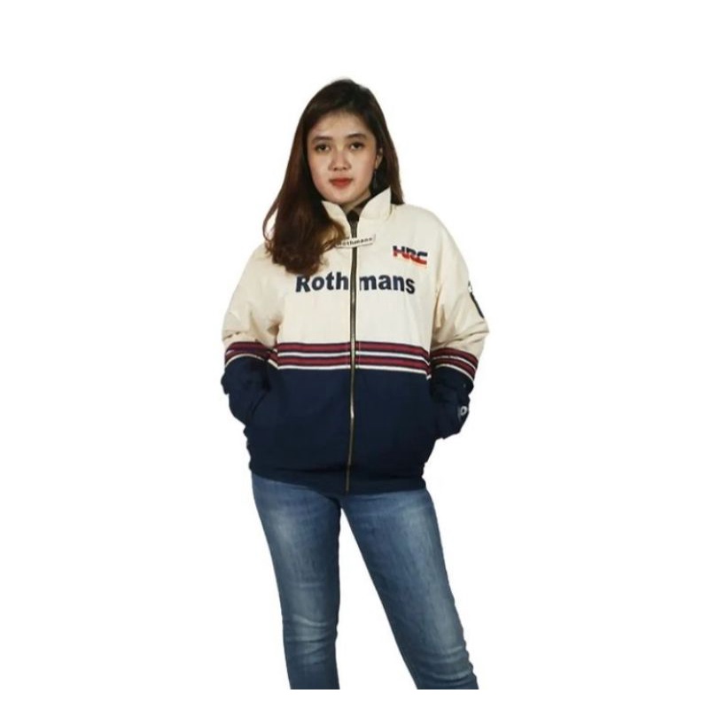 JAKET TEAM HONDA ROTHMANS