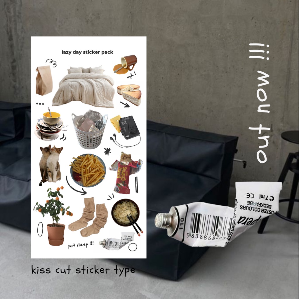 

STICKER DECO / STICKER JOURNAL DECO/ STICKER MURAH / DAILYLIFE STICKER