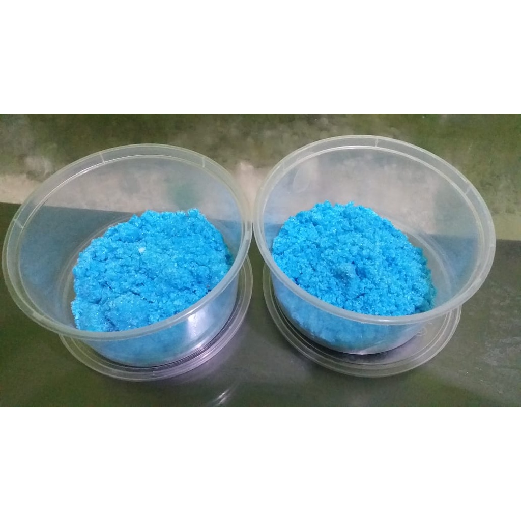 cupri sulfat cuprum sulfat tembaga sulfat CUSO4  kemasan 500 gram untuk pengobatan pmk kaki sapi