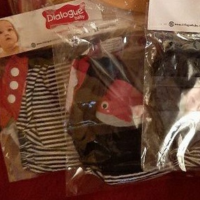 Diapers Print Paus Kombinasi Salur Dialogue DLD3204 diapers celana diapers cuci kain Clodi