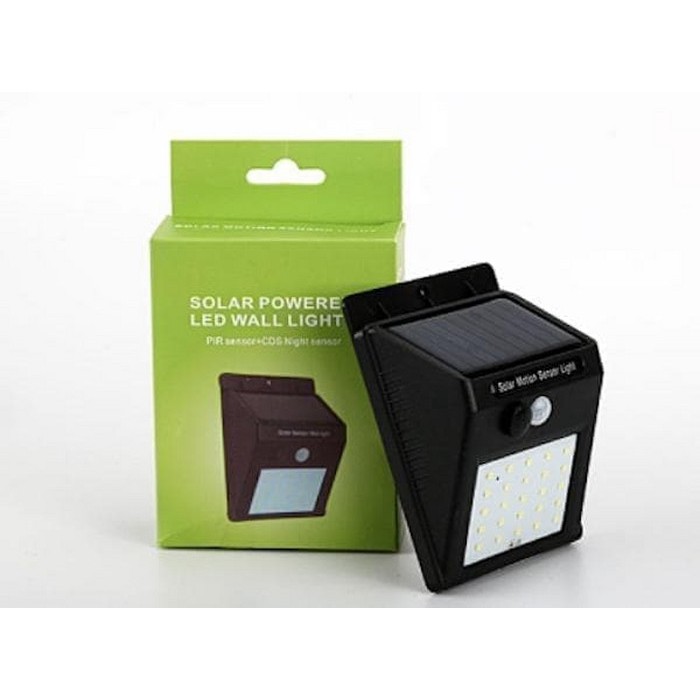 Lampu Solar Powered Led Wall Light Murah