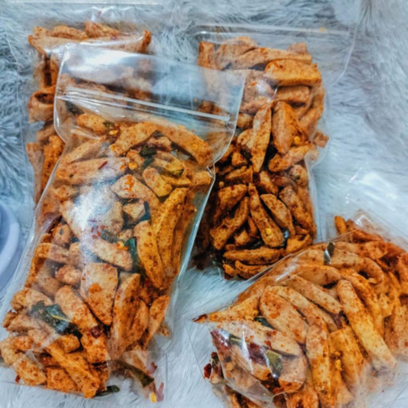 

Pedas Stick Basreng Bumbu pedas gurih Termurah 70gr