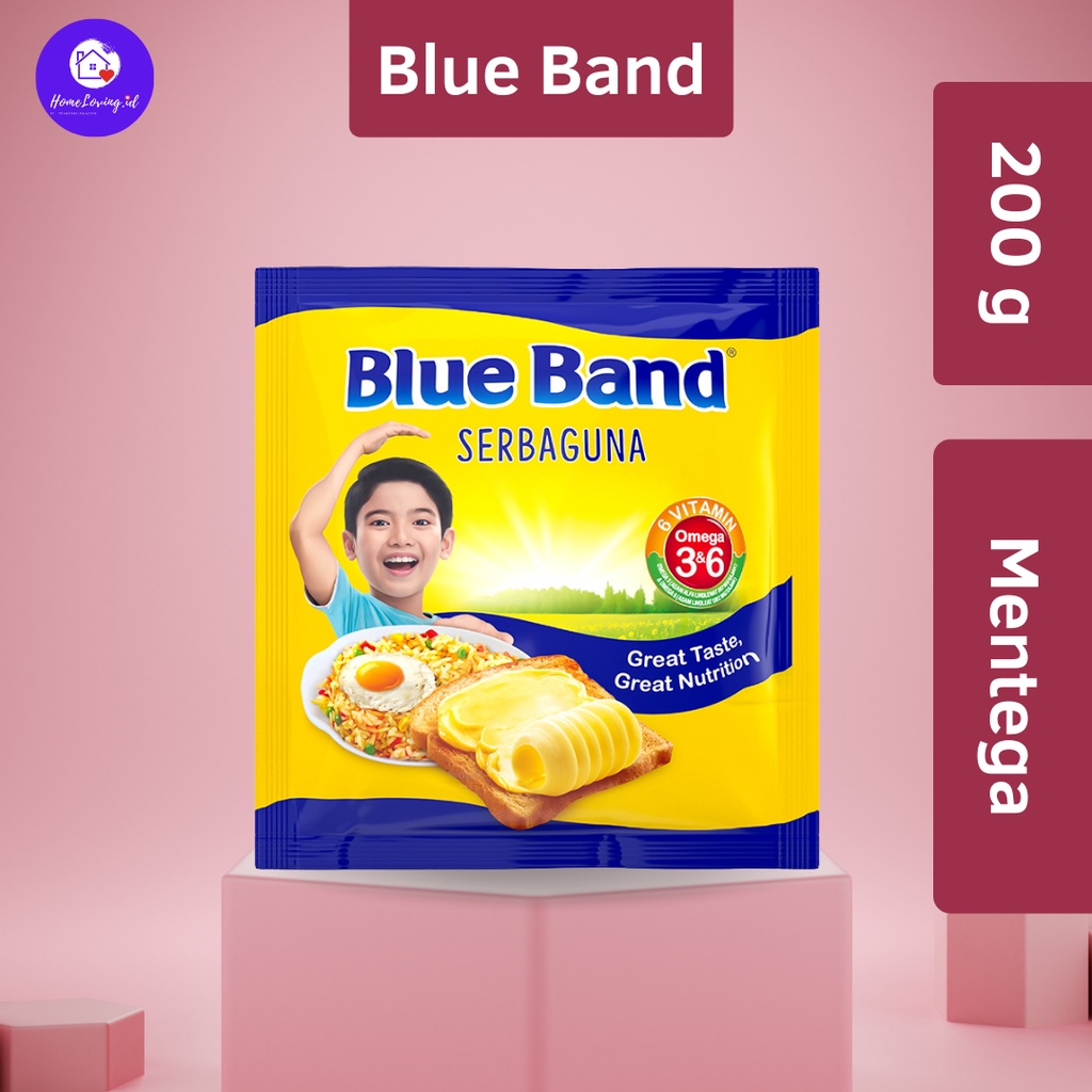 

BLUE BAND MARGARIN SERBAGUNA KEMASAN 200 GRAM