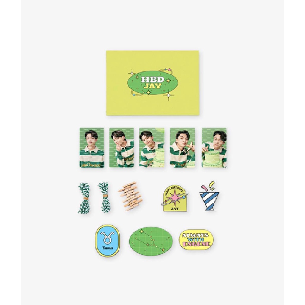 [Clearance] [Ready] Enhypen Jay Birthday Merch Photocard PC Garland Fullset