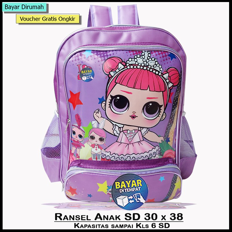 Tas Ransel Anak Perempuan SD Tas Sekolah Anak SD Tas Anak Cewek Ransel Anak SD