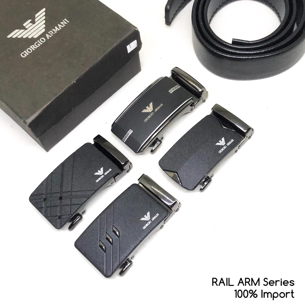 sabuk pria ARM SR series model rail import premium sabuk fashion murah